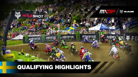 Video sestřih kvalifikačních jízd MXGP a MX2 ve švédské Uddevalle. Plus 1. jízdy EMX125
