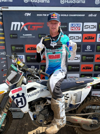 Kay De Wolf nejlepší v Měřeném tréninku FIM MX2 Nizozemska 2025
