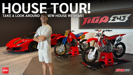 VIDEO: Tim Gajser představuje svůj nový dům