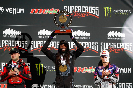 Malcom Stewart se stal Králem 42. ročníku Supercross de Paris 