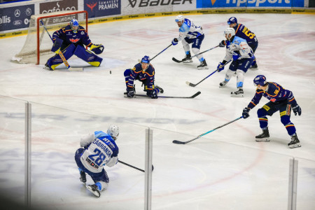 34. kolo Tipsport extraligy 2025-2026: Banes Motor České Budějovice - HC Kometa Brno 3:2sn (1:0, 1:2, 0:0 - 0:0)