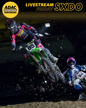 Sledujte ŽIVĚ: SUPERCROSS DORTMUND 2026 (PÁTEK)