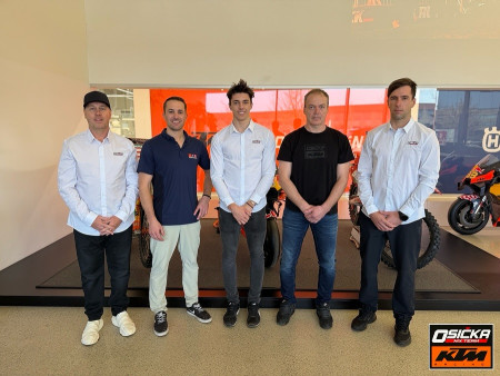 Osička MX Team vstupuje do FIM Mistrovství světa 2026 s Juliusem Mikulou a podporou KTM!