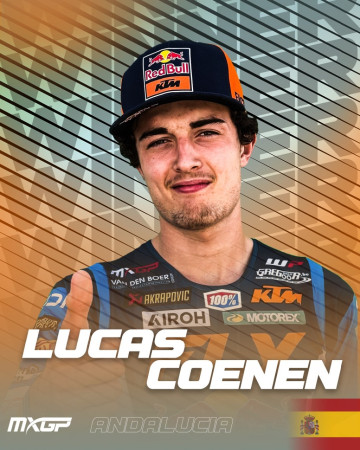 Aktuální rozhovor s Lucasem Coenenem vítězem MXGP Andalusie 2026