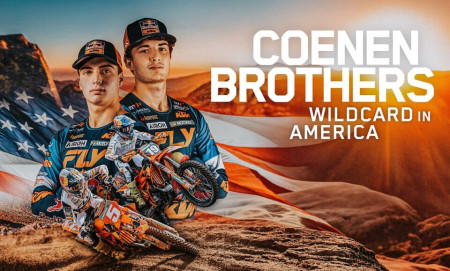 Lucas a Sacha Coenenovi se představí letos ve třech podnicích americké série AMA Motocross