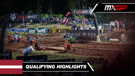 Video sestřih kvalifikací MX2 a MXGP Lotyšska 2026