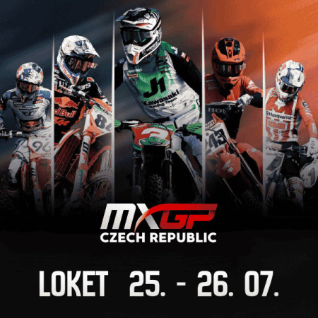 Vyhlašujeme soutěž o 3X2 vstupenky na MXGP České republiky 2026