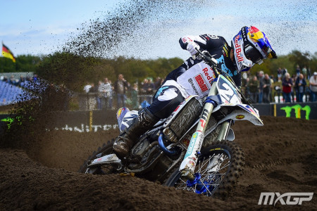 Liam Everts vítězem 2. jízdy MX2. Celkovým vítězem FIM MX2 Nizozemska 2026Camden Mc Lellan