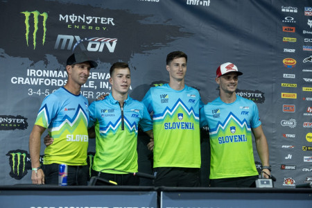 Slovinsko budou na FIM MXoN 2026 reprezentovat, Tim Gajser, Jan Pancar a Jaka Peklaj