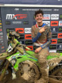 Mathis Valin ovládl deštivou kvalifikaci MX2 v České republice. Julius Mikula byl sedmý!